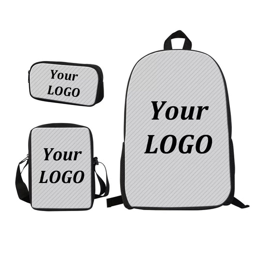 Sublimation Backpack Set 3PCS