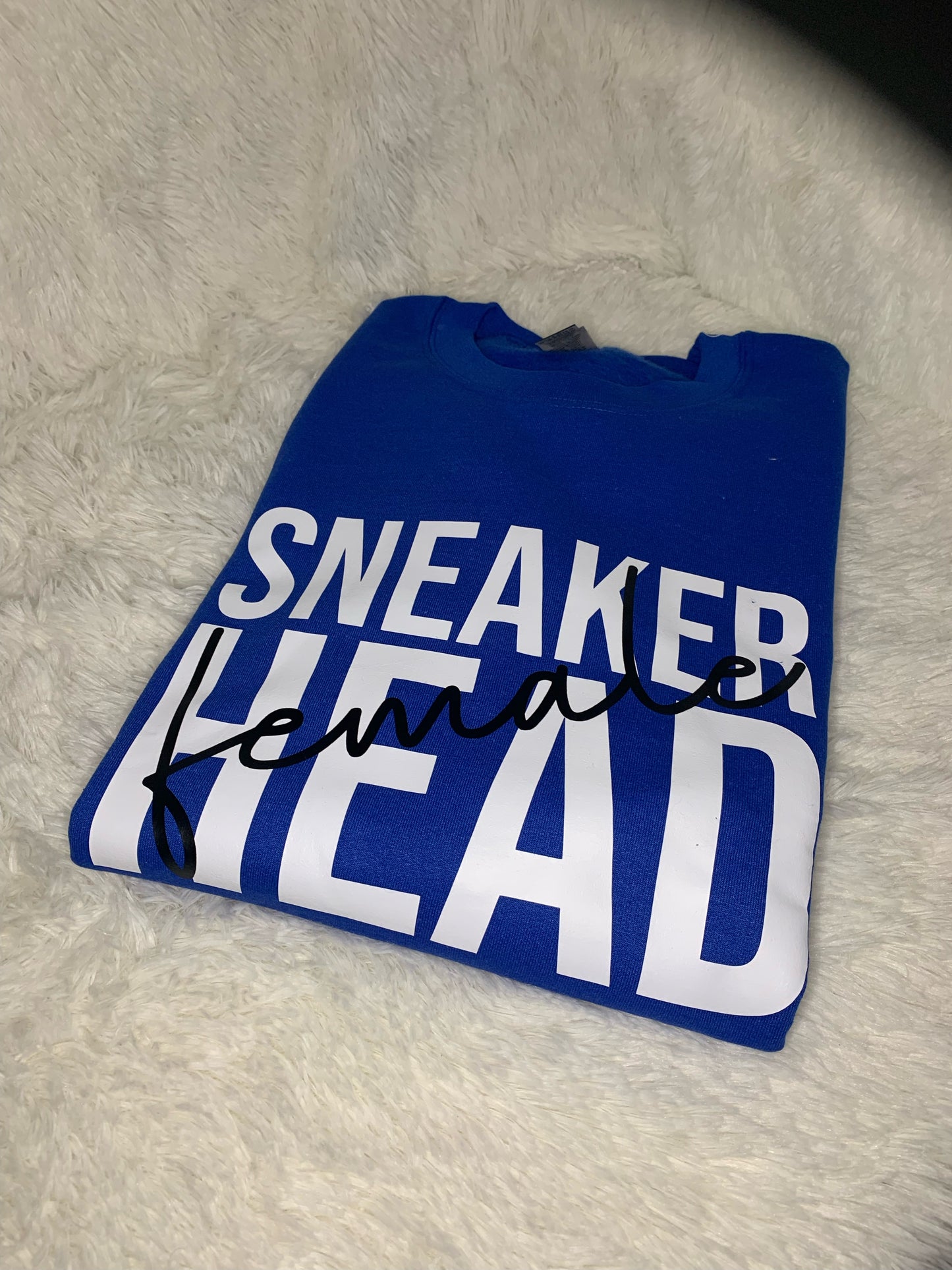 "Female" Sneaker Head Sweatshirt